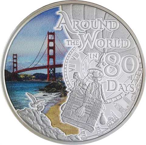 Kamerun-16x500 Francs-2023-AGpl-Um Die Welt 80 Tage-AlbumI