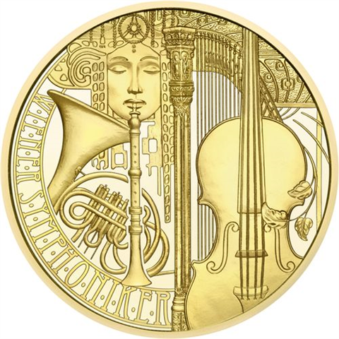 Österreich-100Euro-2025-AuPP –125 Jahre Wiener-Symphoniker-RS
