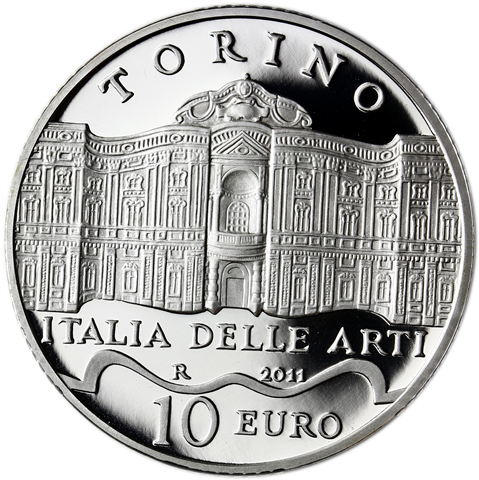 Italien 10 Euro 2011 Torino I