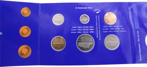 Niederlande-8,90 Gulden-1999-KMS-Folder