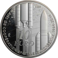 Frankreich-10Euro-2014-AGPP-Weltraumforschung-VS