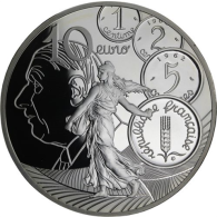 Frankreich-10 Euro-2020-AGpp-Säerin Nouveau Franc-RS