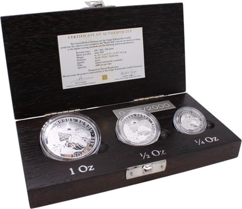 Armenien-800 Dram-2012-AGpp-Arche Noah-Etui