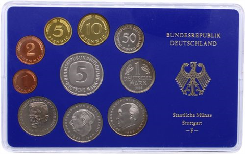 Deutschland-12,68 DM-1984-PP-Kurs-Blister-MzzF-RS