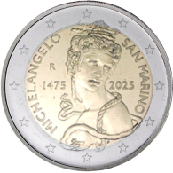 San-Marino-2Euro-2025-Stgl-Michelangelo-RS