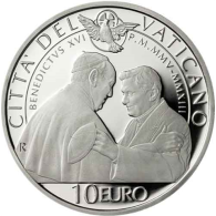 Vatikan-10Euro-2023-PP-AG-Benedigt-RS