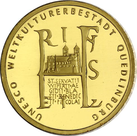 Deutschland 100 Euro 2003 stgl. Quedlinburg-III