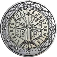 Frankreich-2-Euro-2011-Kursmünze-I