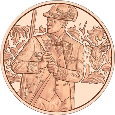 Österreich-10-Euro-2026-Bfr-Anpirschen-Horn-RS