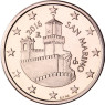 San Marino 5 Cent 2016 bfr. Festungsturm La Guaita