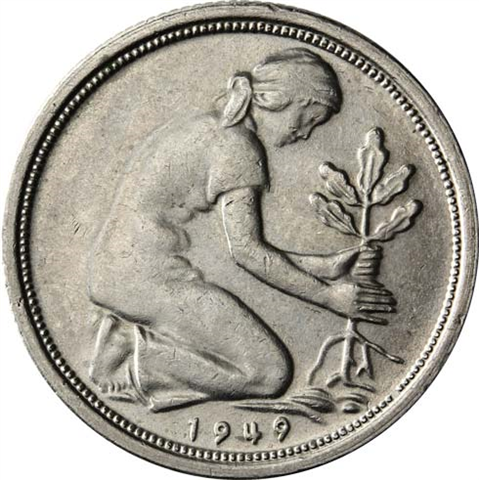 50-Pfenning-1949-BANK-DEUTSCHER-LÄNDER--J