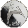 Kanada-20Dollar-1986-AGpp-Skiakrobatik-RS