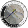 Kanada-10 Dollar-2014-AGpp-Green Darner-Farbe-RS