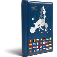 330102 - route-taschenalbum-fuer-12-euro-kursmuenzensaetze-blau