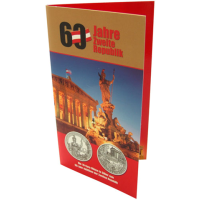 Österreich-10-Euro-2005-Silber-HGH-Zweite-Republik-Folder