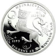 Deutschland 10 DM Silber 1995 PP 800. Todestag von Heinrich dem Löwen