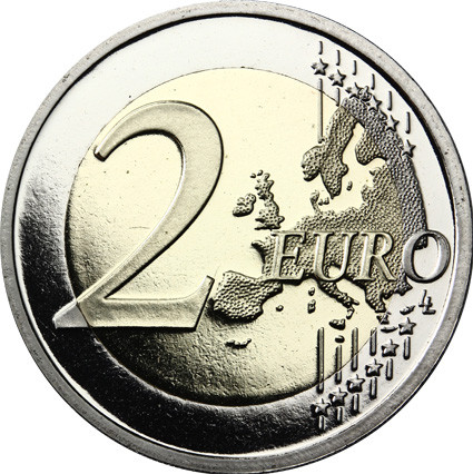 2 Euro - Gedenkmuenze Belgien 2017 Lüttich PP