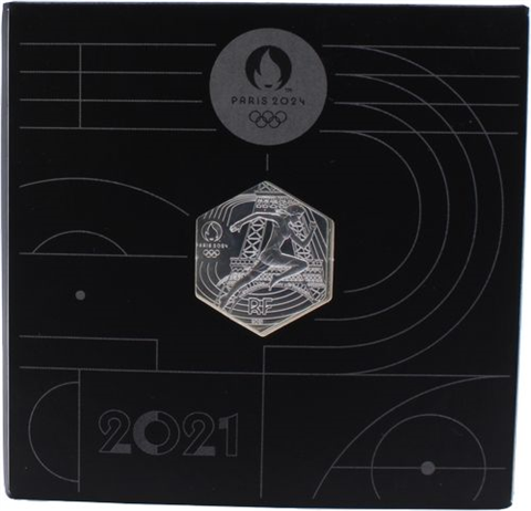 Frankreich-10 Euro-2021-AGstgl-Olympiade Paris2024-RS