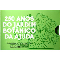 Portugal 2 Euro 2018 PP 250 Jahre Botanischer Garten Ajuda in Coincard