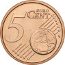 Vatikan 5 Euro Cent 2017 neues Motiv Papstsiegel 