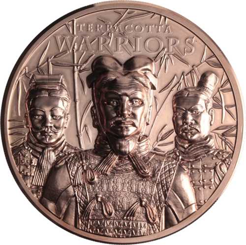 Cook Islands-1 Dollar-2021-CuPP-Terracotta Warriors-RS