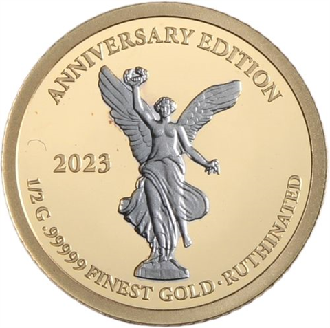 Gabun-7x1000 Francs-2023-AUpp-Half Gram Gold 2023- EtuiIII