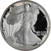 USA-1 Dollar-1992-AGpp-Silver Eagle-RS
