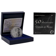 Spanien-10Euro-2007-AGPP-RoemischeVertraege-Etui
