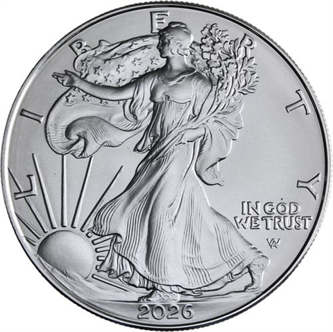 USA-1 Dollar-2026-AGstgl-Silver Eagle-RS