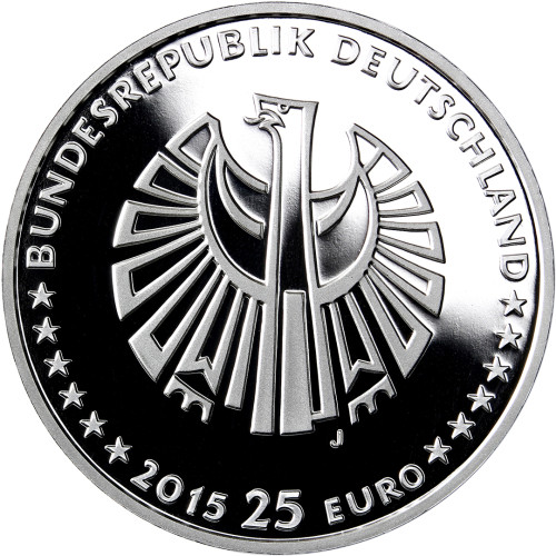 25 Euro Münzen Deutsche Einheit 2015