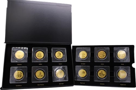 Bullion Coins of The World Etui