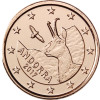 Andorra Kursmünze 2 Cent 2017