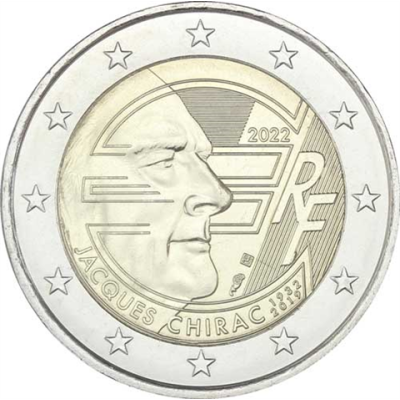Frankreich-2Euro-2022-bfr-Jacques-Chirac-RS