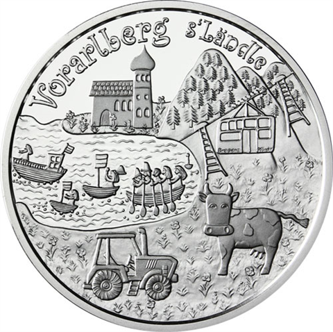 Österreich-10-Euro-2013-Silber-Hgh-Vorarlberg-Folder