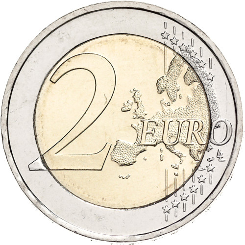 Deutschland 2 Euro 2012 bfr. 10 Jahre Euro- Bargeld Mzz. A