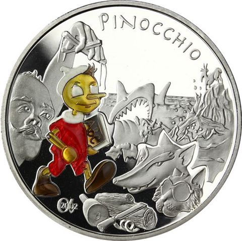 Frankreich 1,5 Euro 2002 PP Märchen Serie - Pinochio III