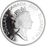 Kanada-15 Dollar-2007-AGpp-Schwein-VS