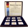Deutschland-9xMed-2009-PPAucu-Kanzler BRD-Etui