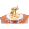Ruanda-1000 FRW-2017-AGstgl-vergoldet-3D-Elefant-RS