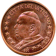 Vatikan 2 Cent Papst Johannes Paul