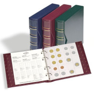 312262 - Numis-Album Classic inkl. Schutzkassette Rot - ohne Hüllen 