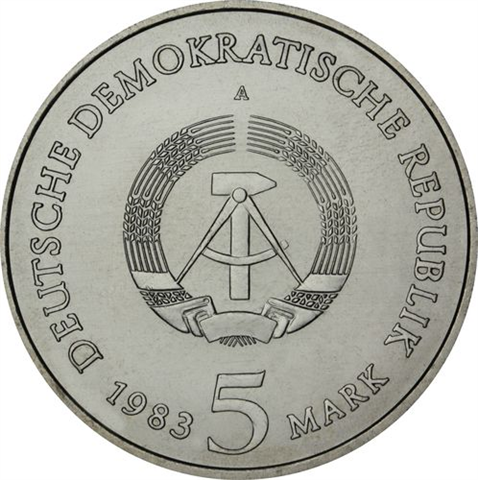 DDR-5Mark-1983-Stgl-LuthersGeburtshaus-RS