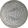 Frankreich-10 Euro-2014-AGstgl-Fraternite Freiheit Frühling-VS
