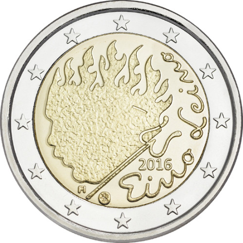 2 Euro Gedenkmünze Eino Leino