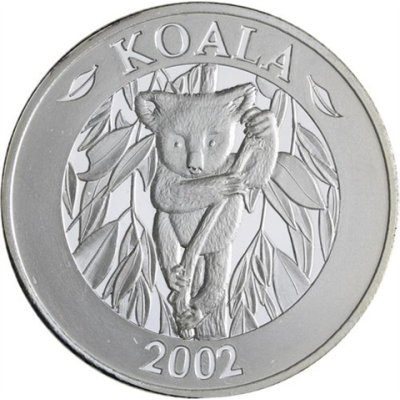 Australien-1 Unze-2002-AGstgl-Koala-RS