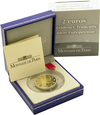 Frankreich 2 Euro 2008 PP Präsidentschaft