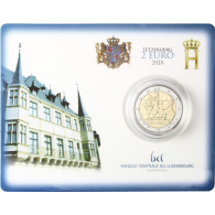 Luxemburg-2-Euro-2018-Guillaume-Mzz-Brücke-in-Coin-Card-1