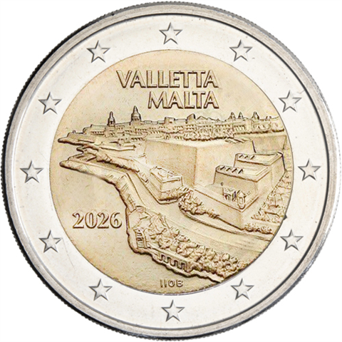 Malta-2Euro-2026-Stgl-Stadtmauern-Valletta-CoinCard-RS