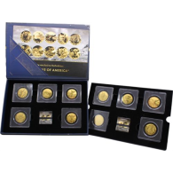 Tschad-10x5000 Francs-AU-Big Five of Americs-Etui