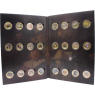 24xMedaille+1AU-Farbe-Worlds most Famous Painting-Folder I